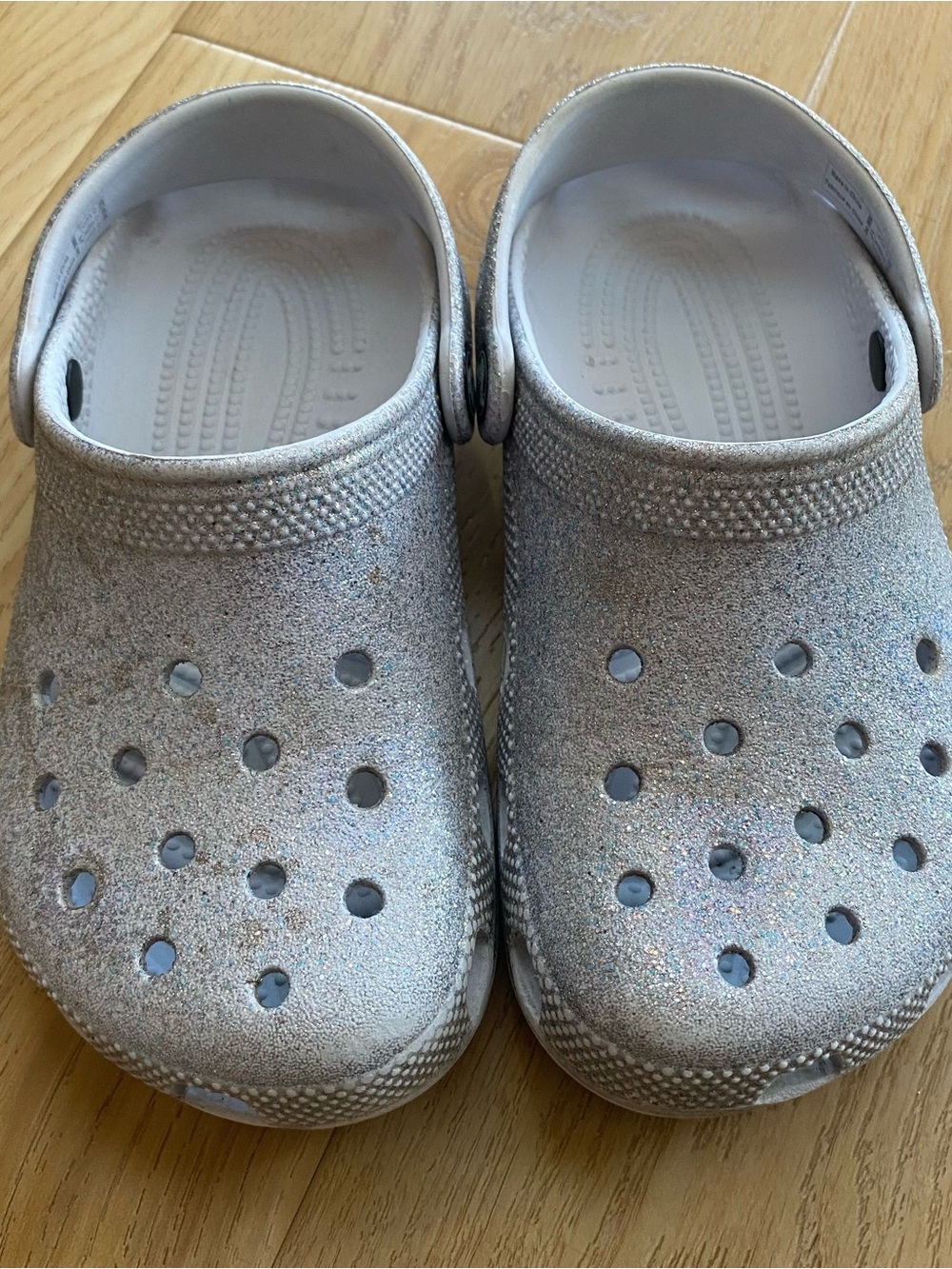 Crocs Junior Glitter Clogs